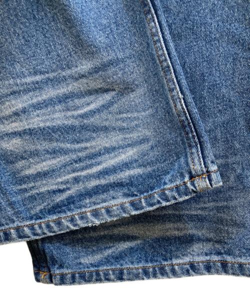 freedom soluble（フリーダムソリュブル）freedom soluble (フリーダムソリュブル) ワイドデニムパンツ インディゴ サイズ:Lの古着・服飾アイテム