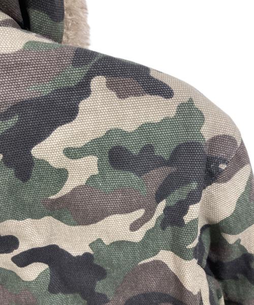 NyDkyel（ニデキエル）NyDkyel (ニデキエル) カモフラ中綿ジャケット オリーブ サイズ:SIZE Mの古着・服飾アイテム