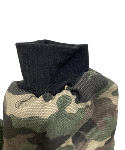 NyDkyel（ニデキエル）NyDkyel (ニデキエル) カモフラ中綿ジャケット オリーブ サイズ:SIZE Mの古着・服飾アイテム