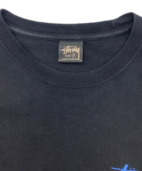 stussy（ステューシー）stussy (ステューシー) OUR LEGACY (アワーレガシー) FRAME PIGMENT DYED TEE ブラック サイズ:Mの古着・服飾アイテム