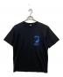 stussy（ステューシー）の古着「FRAME PIGMENT DYED TEE」｜ブラック