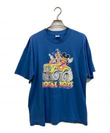 vellba sheen（ベルバシーン）の古着「ヴィンテージプリントTシャツ」｜ネイビー