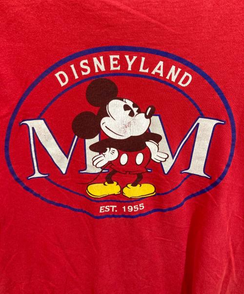 DISNEY（ディズニー）Disney (ディズニー) ヴィンテージプリントTシャツ レッド サイズ:	SIZE Lの古着・服飾アイテム