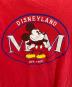 中古・古着 Disney (ディズニー) ヴィンテージプリントTシャツ レッド サイズ:	SIZE L：5000円