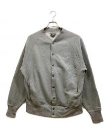 OAKLEY（オークリー）の古着「スナップスウェットカーディガン」｜グレー