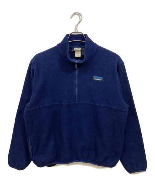 L.L.Bean（エルエルビーン）L.L.Bean (エルエルビーン) ハーフジップフリース ネイビー サイズ:サイズ表記無しの古着・服飾アイテム