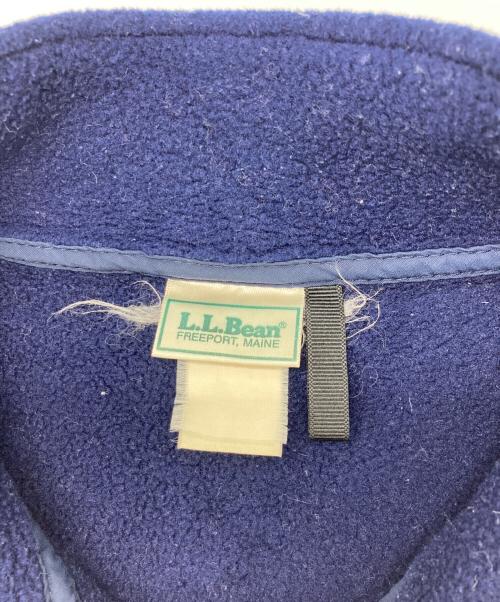 L.L.Bean（エルエルビーン）L.L.Bean (エルエルビーン) ハーフジップフリース ネイビー サイズ:サイズ表記無しの古着・服飾アイテム