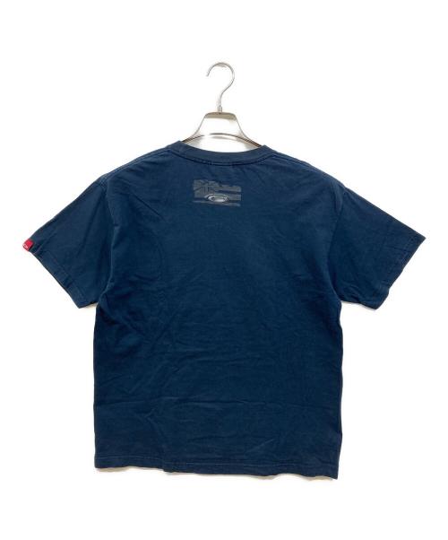 OAKLEY（オークリー）OAKLEY (オークリー) オールドアイコンロゴプリントTシャツ ネイビー サイズ:Lの古着・服飾アイテム