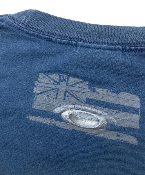 OAKLEY（オークリー）OAKLEY (オークリー) オールドアイコンロゴプリントTシャツ ネイビー サイズ:Lの古着・服飾アイテム