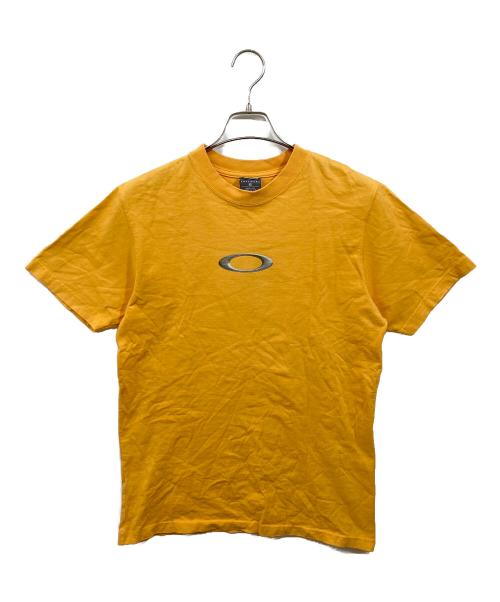 OAKLEY（オークリー）OAKLEY (オークリー) オールドアイコンロゴプリントTシャツ イエロー サイズ:Sの古着・服飾アイテム