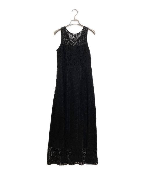 FRAY ID（フレイ アイディー）FRAY ID (フレイ アイディー) アームボレロセットレースロングワンピ ブラック サイズ:SIZE 1の古着・服飾アイテム