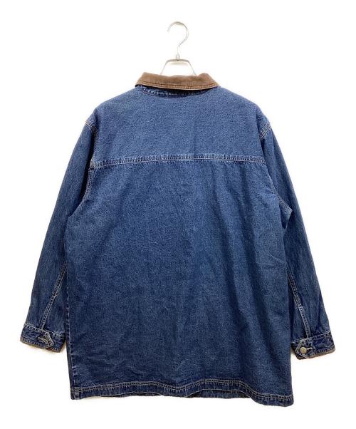 ST JOHN'S BAY（セントジョンズベイ）ST JOHN'S BAY (セントジョンズベイ) カバーオール インディゴ サイズ:XXLの古着・服飾アイテム