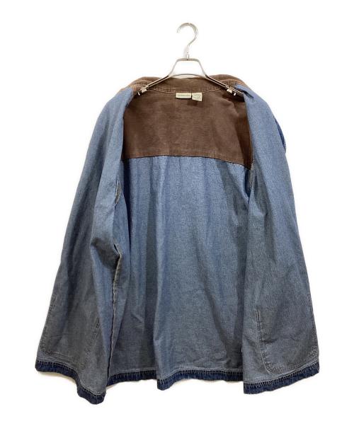 ST JOHN'S BAY（セントジョンズベイ）ST JOHN'S BAY (セントジョンズベイ) カバーオール インディゴ サイズ:XXLの古着・服飾アイテム