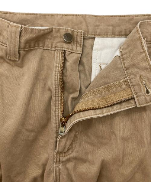 CarHartt（カーハート）CarHartt (カーハート) RELAXED FIT ワークパンツ ベージュ サイズ:SIZE 86cm (W34)の古着・服飾アイテム