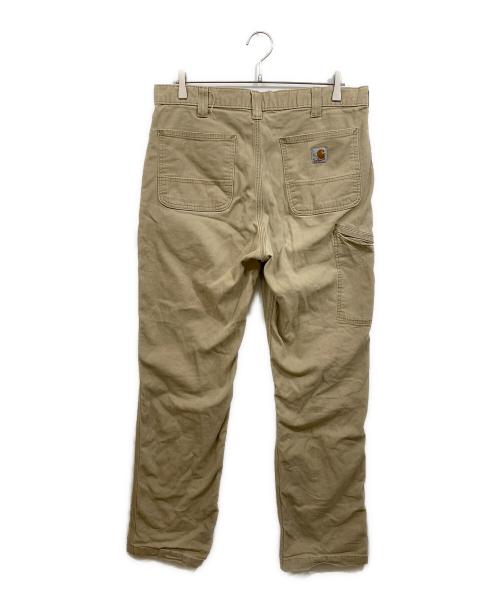 CarHartt（カーハート）CarHartt (カーハート) relaxed fitワークパンツ ベージュ サイズ:SIZE 91cm (W36)の古着・服飾アイテム