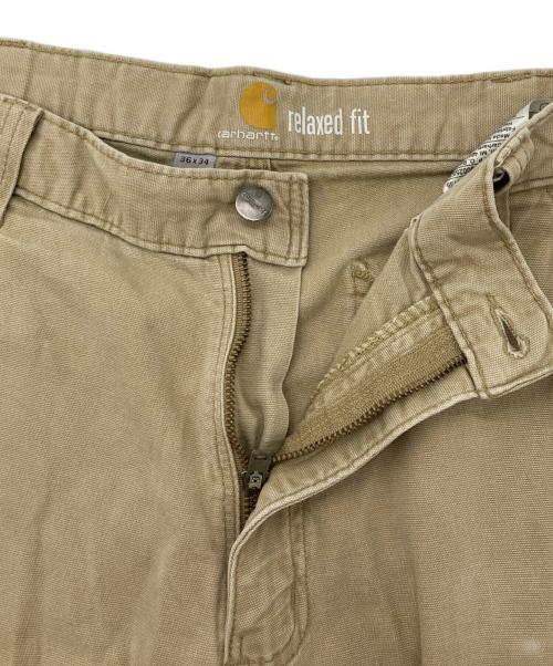 CarHartt（カーハート）CarHartt (カーハート) relaxed fitワークパンツ ベージュ サイズ:SIZE 91cm (W36)の古着・服飾アイテム