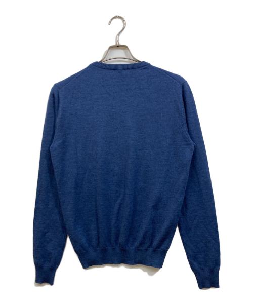 BORRELLI（ボレッリ）BORRELLI (ボレッリ) ニット ブルー サイズ:サイズ表記無しの古着・服飾アイテム