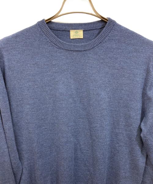 BORRELLI（ボレッリ）BORRELLI (ボレッリ) ニット ブルー サイズ:サイズ表記無しの古着・服飾アイテム