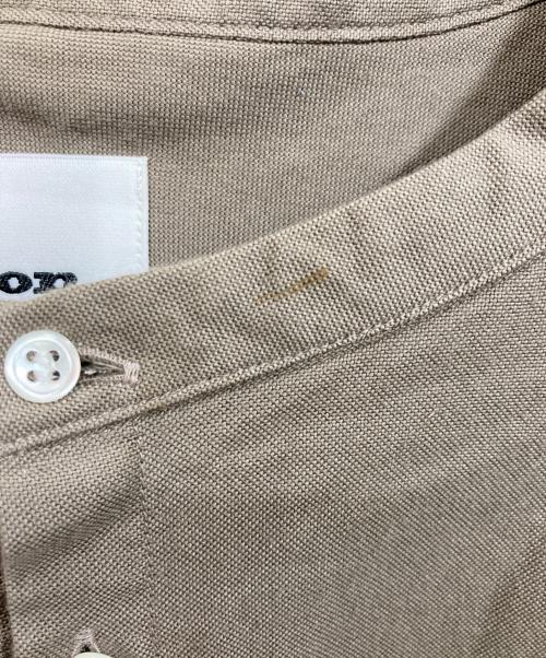 :colon（コロン）:colon (コロン) ヘンリーネックシャツ カーキ サイズ:5の古着・服飾アイテム