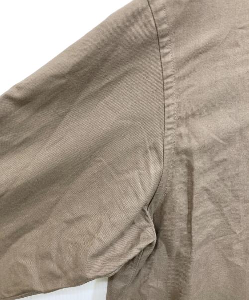 :colon（コロン）:colon (コロン) ヘンリーネックシャツ カーキ サイズ:5の古着・服飾アイテム