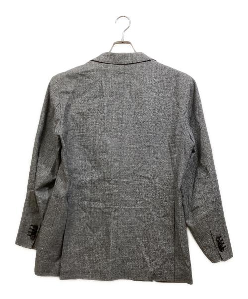 TAGLIATORE（タリアトーレ）TAGLIATORE (タリアトーレ) リネンウールテーラードジャケット グレー サイズ:50の古着・服飾アイテム