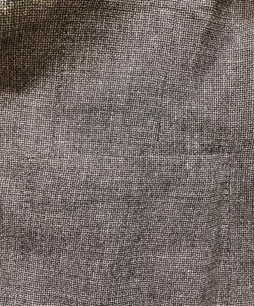 TAGLIATORE（タリアトーレ）TAGLIATORE (タリアトーレ) リネンウールテーラードジャケット グレー サイズ:50の古着・服飾アイテム