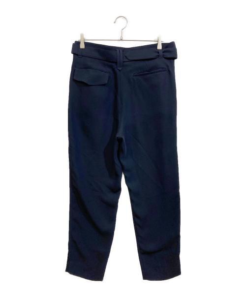 CULLNI（クルニ）CULLNI (クルニ) STUDIOUS (ステュディオス) 別注BELTED SLACKS ネイビー サイズ:2の古着・服飾アイテム