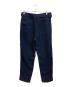 CULLNI (クルニ) STUDIOUS (ステュディオス) 別注BELTED SLACKS ネイビー サイズ:2：5000円