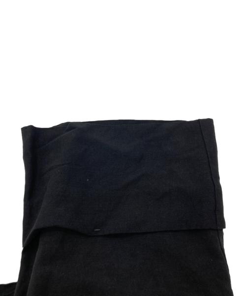 journal standard L'essage（ジャーナルスタンダード レサージュ）journal standard L'essage (ジャーナルスタンダード レサージュ) リネンワンピース ブラック サイズ:サイズ表記なしの古着・服飾アイテム