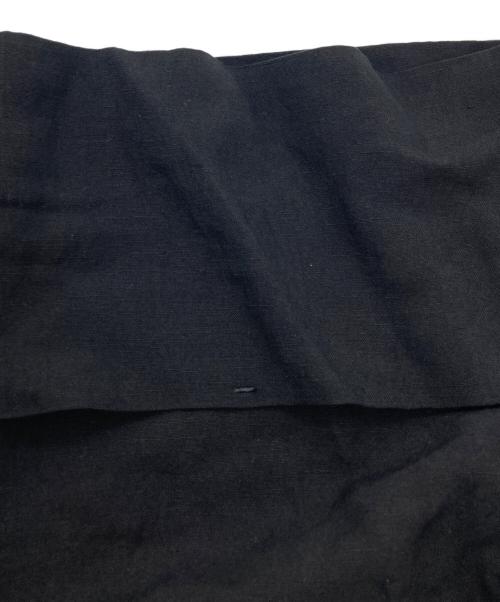 journal standard L'essage（ジャーナルスタンダード レサージュ）journal standard L'essage (ジャーナルスタンダード レサージュ) リネンワンピース ブラック サイズ:サイズ表記なしの古着・服飾アイテム