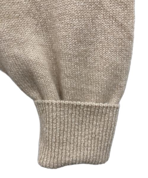 HERILL（ヘリル）HERILL (ヘリル) カシミヤニット ベージュ サイズ:2の古着・服飾アイテム