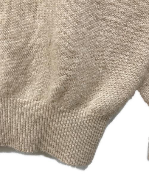 HERILL（ヘリル）HERILL (ヘリル) カシミヤニット ベージュ サイズ:2の古着・服飾アイテム