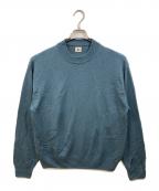 blurhms ROOTSTOCKブラームスルーツストック）の古着「Extra Soft Wool Knit p/o」｜ブルー