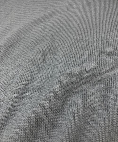 blurhms ROOTSTOCK（ブラームスルーツストック）blurhms ROOTSTOCK (ブラームスルーツストック) Extra Soft Wool Knit p/o ブルー サイズ:34の古着・服飾アイテム