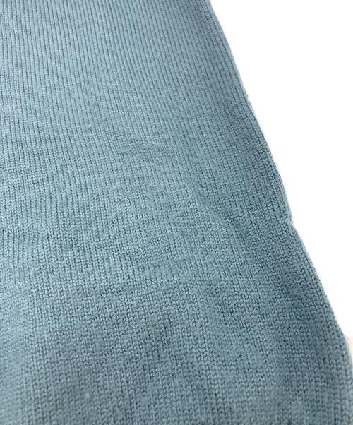 blurhms ROOTSTOCK（ブラームスルーツストック）blurhms ROOTSTOCK (ブラームスルーツストック) Extra Soft Wool Knit p/o ブルー サイズ:34の古着・服飾アイテム