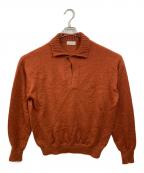 Phlannelフランネル）の古着「Mohair Silk Skipper Pullover」｜ブラウン