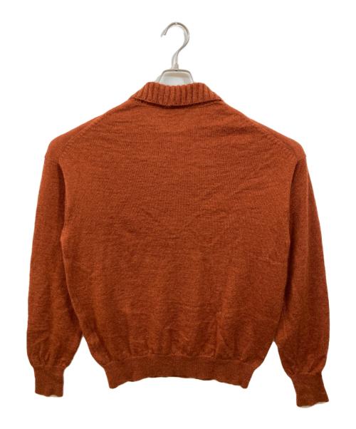 Phlannel（フランネル）Phlannel (フランネル) Mohair Silk Skipper Pullover ブラウン サイズ:3の古着・服飾アイテム