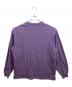 blurhms ROOTSTOCK (ブラームスルーツストック) 長袖Tシャツ パープル サイズ:サイズ表記なし：5000円