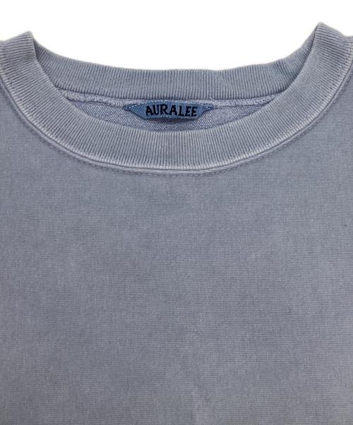 AURALEE（オーラリー）AURALEE (オーラリー) SUPER MILLED SWEAT P/O ブルー サイズ:4の古着・服飾アイテム