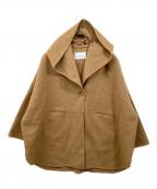 FRAMeWORKフレームワーク）の古着「ハミルトンリバーフーディポンチョ」｜ブラウン