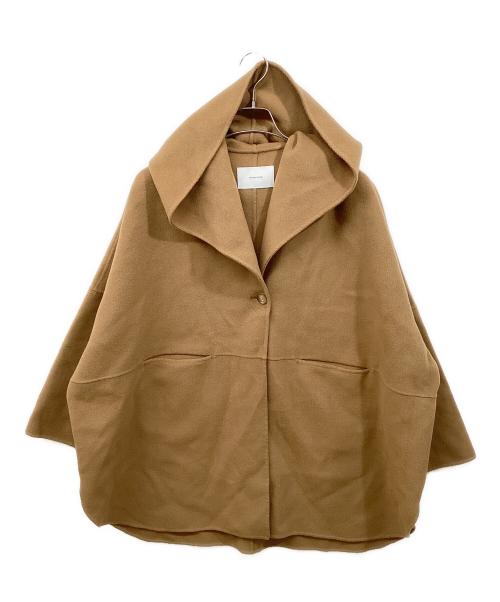 FRAMeWORK（フレームワーク）FRAMeWORK (フレームワーク) ハミルトンリバーフーディポンチョ ブラウン サイズ:Freeの古着・服飾アイテム