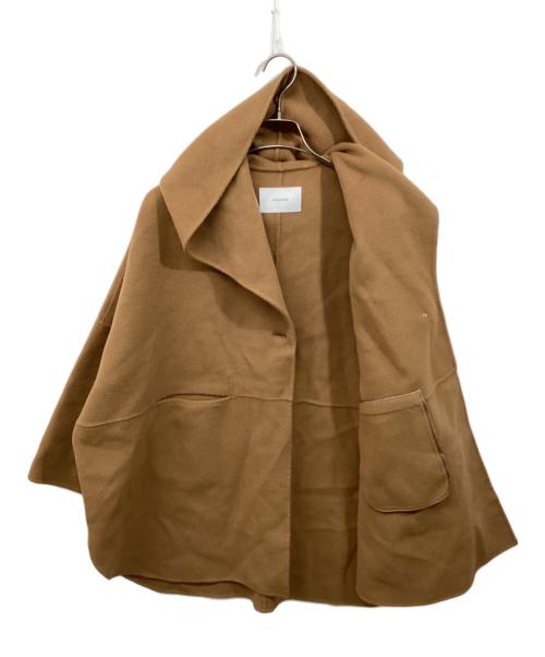 FRAMeWORK（フレームワーク）FRAMeWORK (フレームワーク) ハミルトンリバーフーディポンチョ ブラウン サイズ:Freeの古着・服飾アイテム