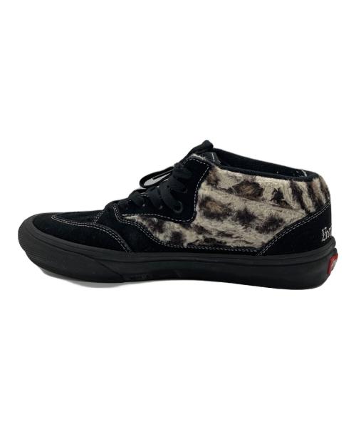 VANS（ヴァンズ）VANS (バンズ) SUPREME (シュプリーム) Leopard Half Cab ブラック サイズ:27cmの古着・服飾アイテム
