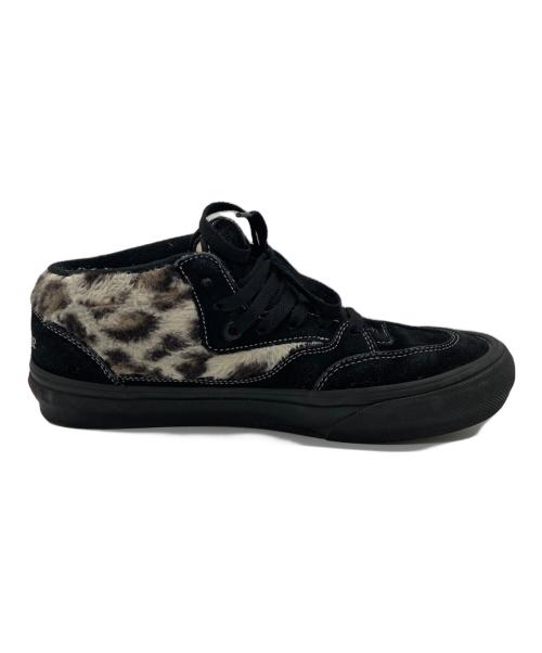 VANS（ヴァンズ）VANS (バンズ) SUPREME (シュプリーム) Leopard Half Cab ブラック サイズ:27cmの古着・服飾アイテム