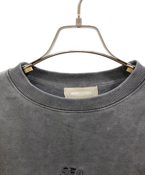 WIND AND SEA（ウィンダンシー）WIND AND SEA (ウィンダンシー) スウェット グレー サイズ:SIZE Lの古着・服飾アイテム