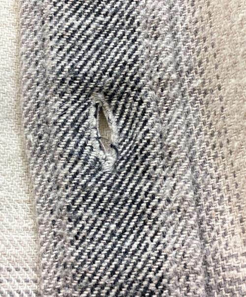 stussy（ステューシー）stussy (ステューシー) Hellshire Plaid Shirt グレー サイズ:SIZE Lの古着・服飾アイテム