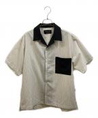 UNITED TOKYOユナイテッドトーキョー）の古着「SUMMER WOOL バイカラーシャツ」｜ホワイト