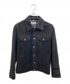 NICHIWA relumeニチワレリューム）の古着「スエードレザージャケット」｜ブラック