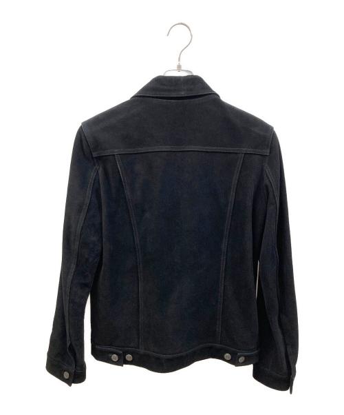 NICHIWA relume（ニチワレリューム）NICHIWA relume (ニチワレリューム) スエードレザージャケット ブラック サイズ:Mの古着・服飾アイテム