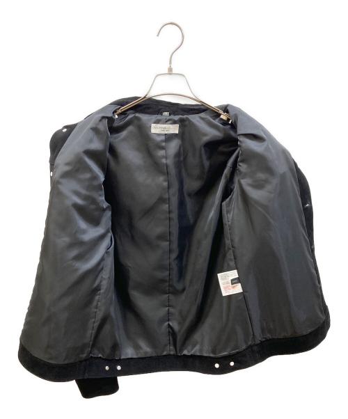 NICHIWA relume（ニチワレリューム）NICHIWA relume (ニチワレリューム) スエードレザージャケット ブラック サイズ:Mの古着・服飾アイテム